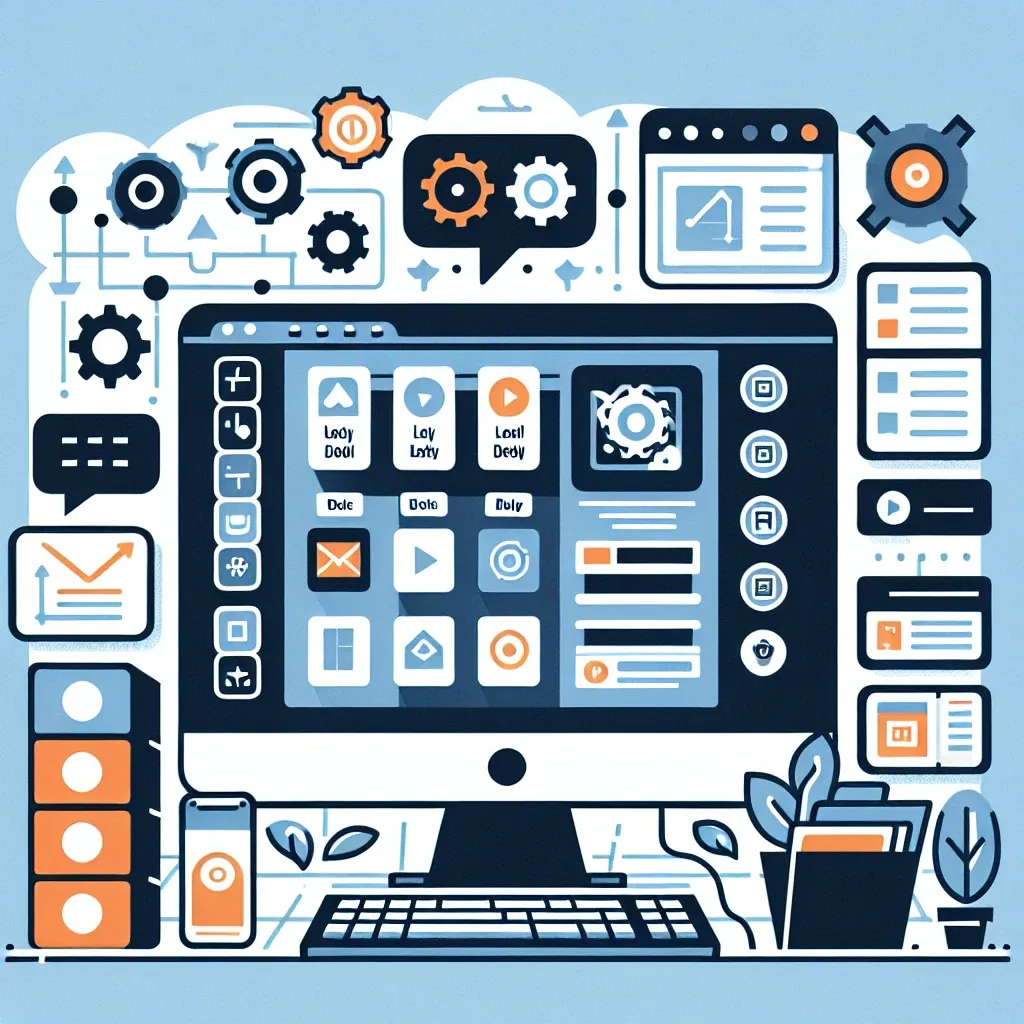 "Captura de pantalla de un entorno de desarrollo local configurado, mostrando la interfaz de un editor de código y herramientas de programación, ilustrando la guía completa sobre cómo organizar un entorno de desarrollo local."